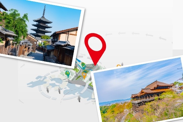 Google Mapで行く京都旅行